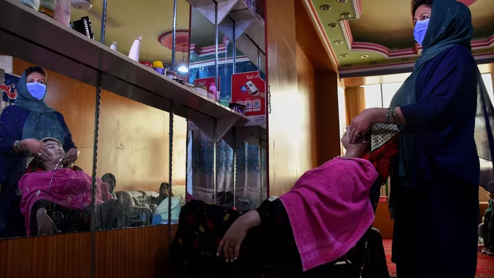 Taliban order Afghanistan’s hair and beauty salons to shut