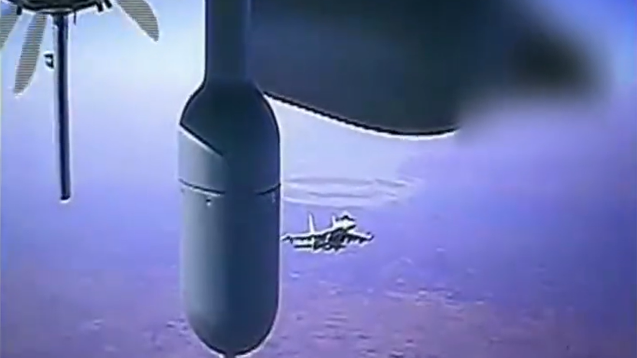 Russian aircraft damages US drone