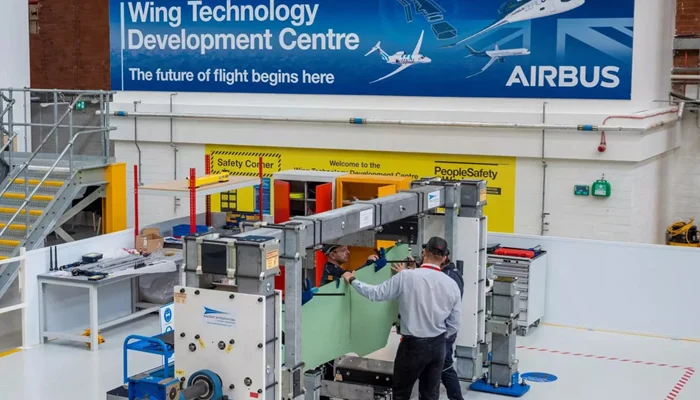 Airbus unveils new wing development centre for next generation aircraft