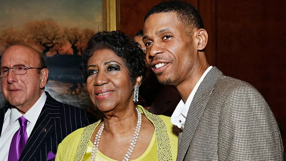 Aretha's son Kecalf Franklin (right) argued her handwritten will did not strike him as odd