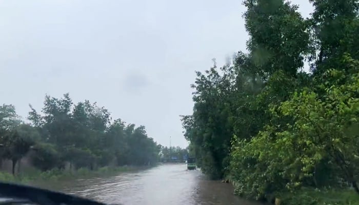 Highest rainfall in 30 years turns Lahore into urban swamp