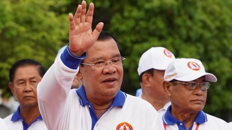 Hun Sen, who has been in power for 38 years