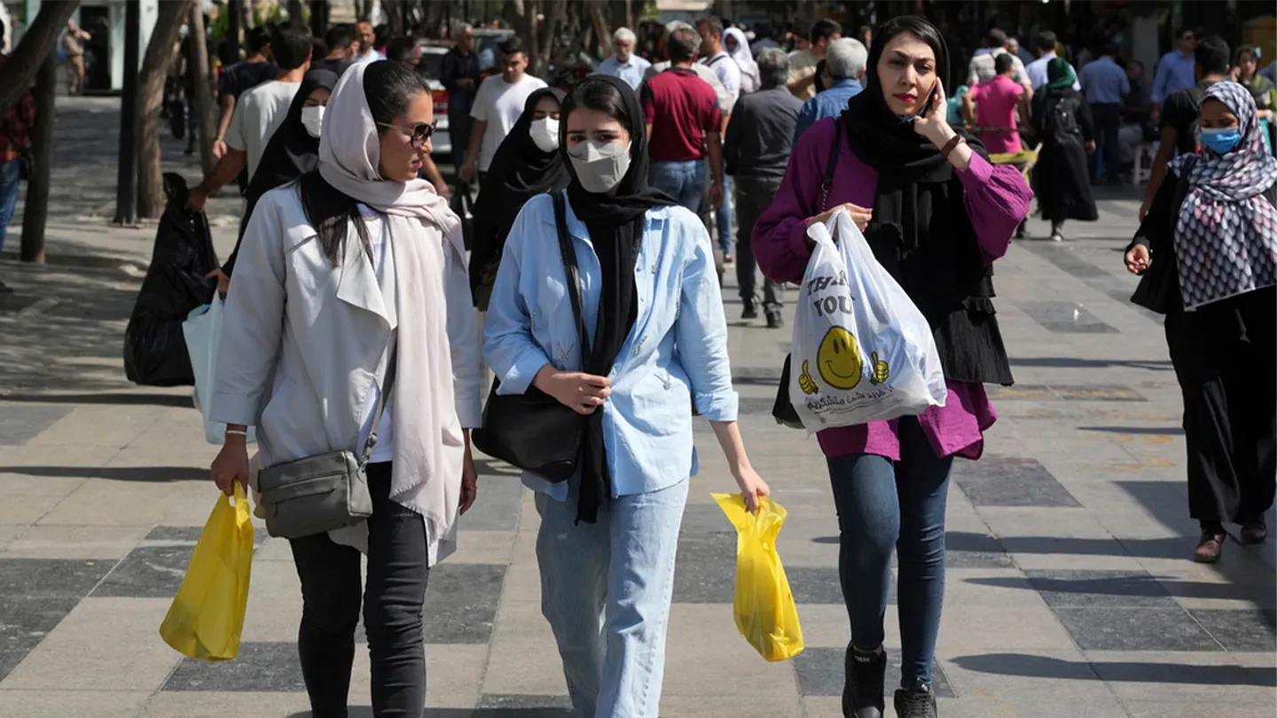 Iran’s morality police forcing women to wear headscarves