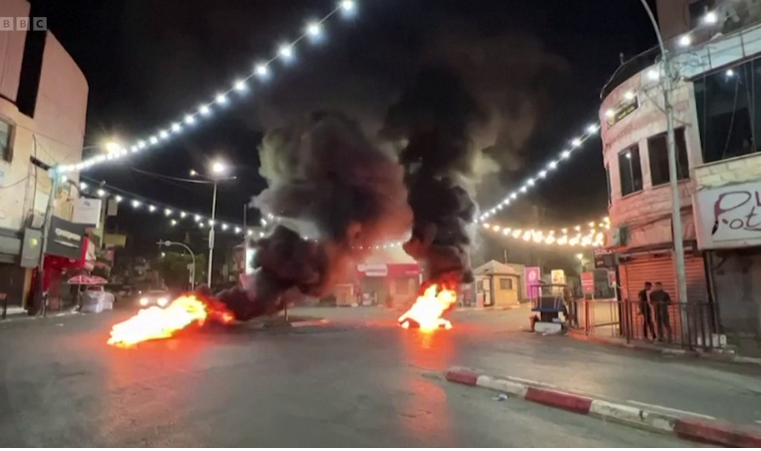 Israeli strikes on Palestinian Jenin camp in West Bank