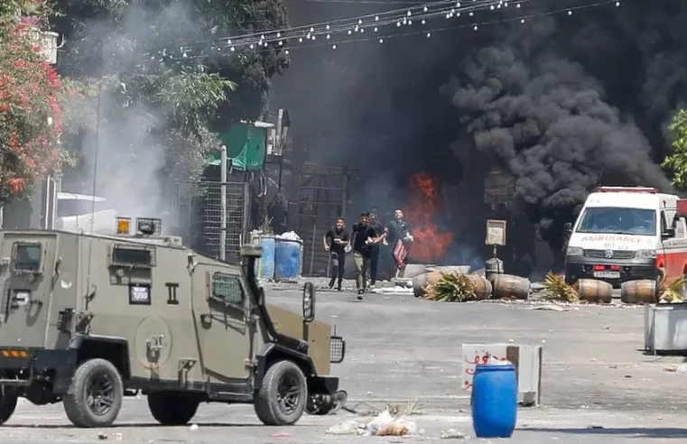 Israel pounds Gaza; forces withdraw from Jenin, ending two-day violence