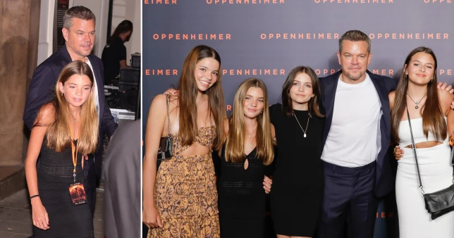 Matt Damon proves he’s the coolest dad ever by bringing his daughters