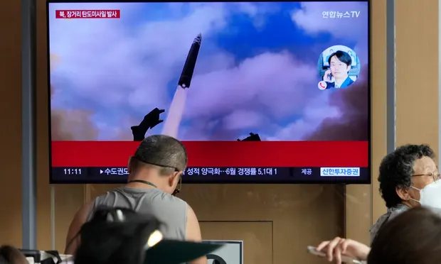 North Korea fires ballistic missile towards Japan