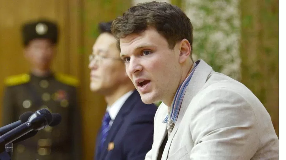 Otto Warmbier 'confessed' in front of North Korean media