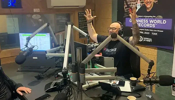 Radio host breaks Guinness World Record with 55-hour long show