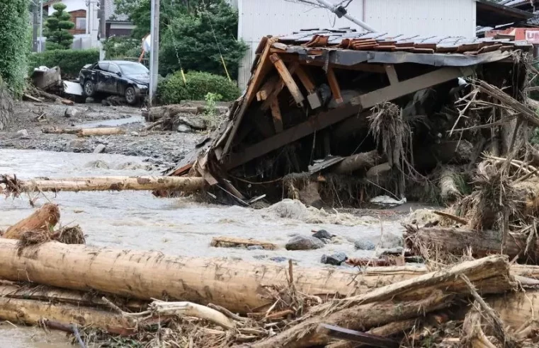 Death toll climbs in severe monsoon season in China and Japa