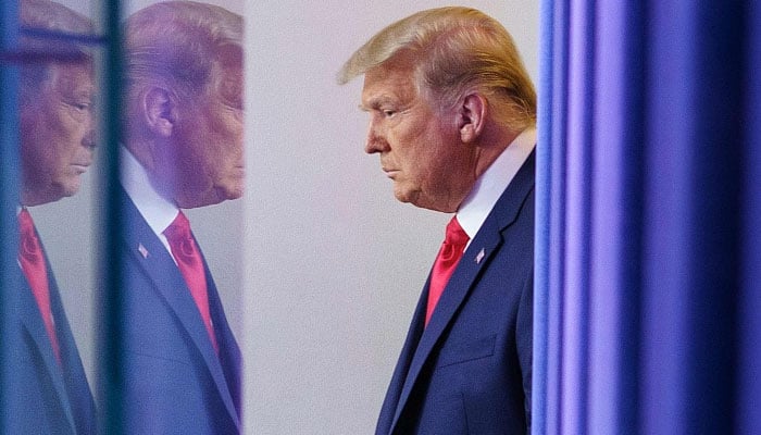 Trump claims Biden and son responsible for White House cocaine