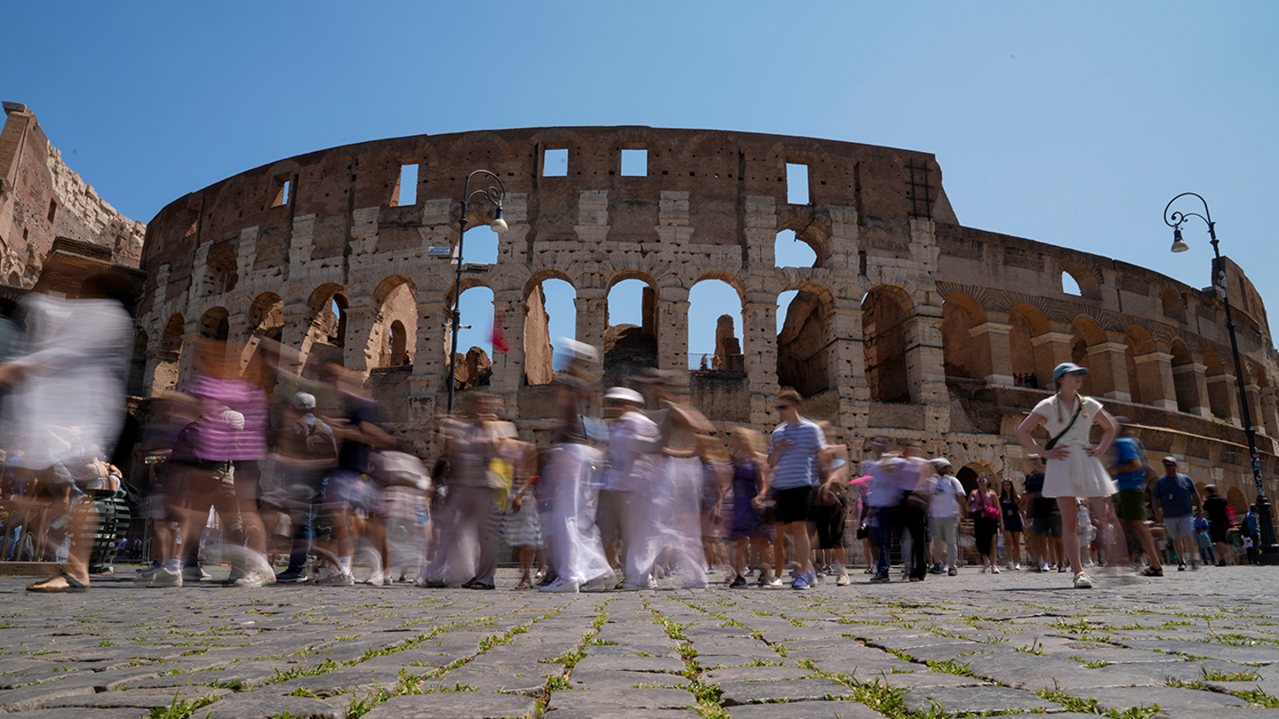 Swiss teen filmed defacing Rome’s ancient Colosseum