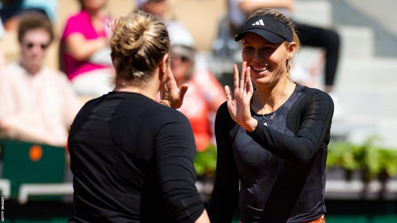 Caroline Wozniacki says she is playing 'as well as ever' on comeback trail