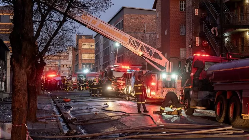52 dead in central Johannesburg apartment block fire