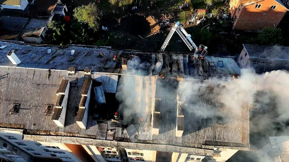 Ukraine war: Three killed after blasts in Lutsk & Lviv