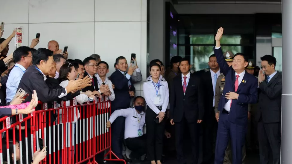 Former Thailand PM jailed after return from exile