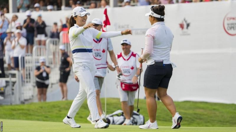 Megan Khang wins first LPGA title in play-off with Ko Jin-young