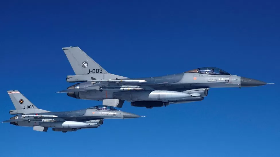 Ukraine war: US allows transfer of Danish & Dutch F-16 war planes