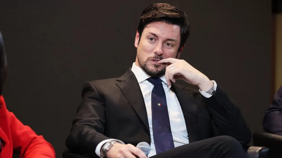 partner Andrea Giambruno criticised for Italy rape remarks