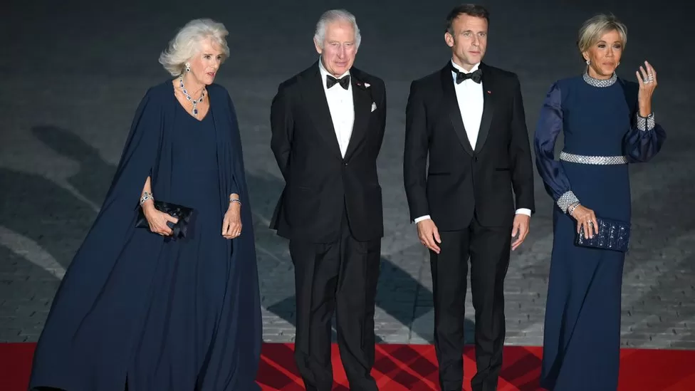 King Charles France visit mixes celebrity and pageantry