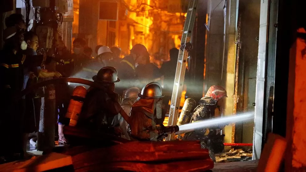 56 dead and dozens injured in Hanoi apartment blaze