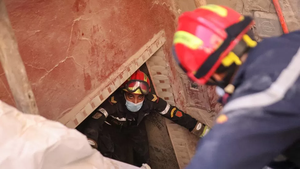 Race against time to save survivors buried in rubble
