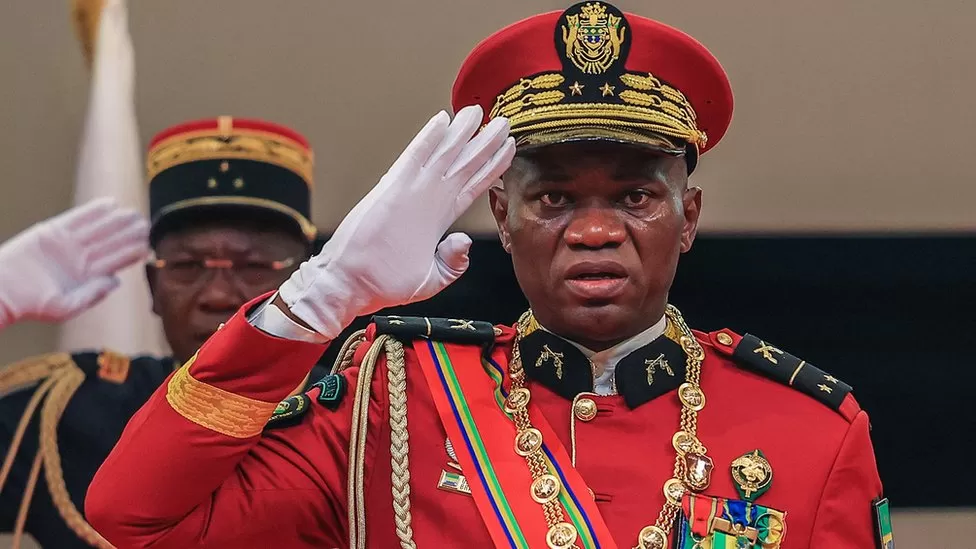 Gabon coup leader Brice Nguema vows free elections
