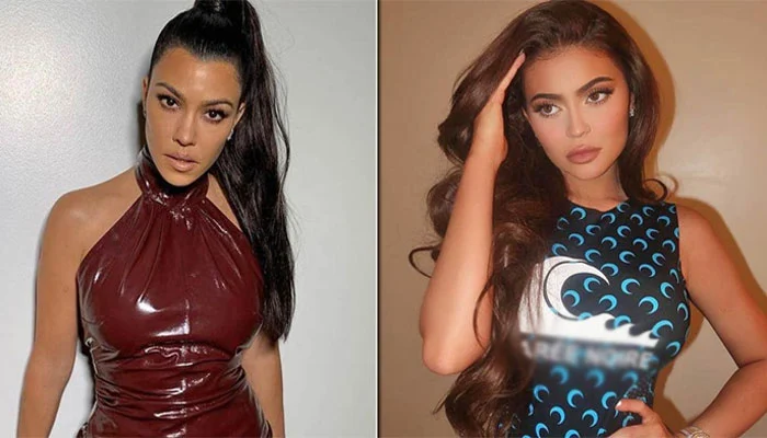 Kylie Jenner surprises pregnant Kourtney Kardashian