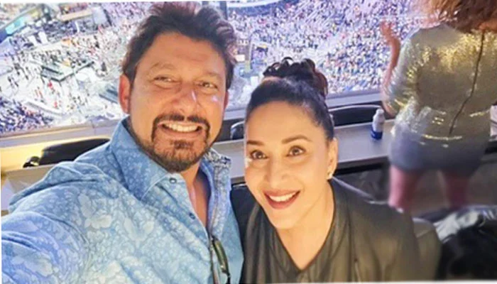 Madhuri Dixit flaunts her killer dance moves at live performance