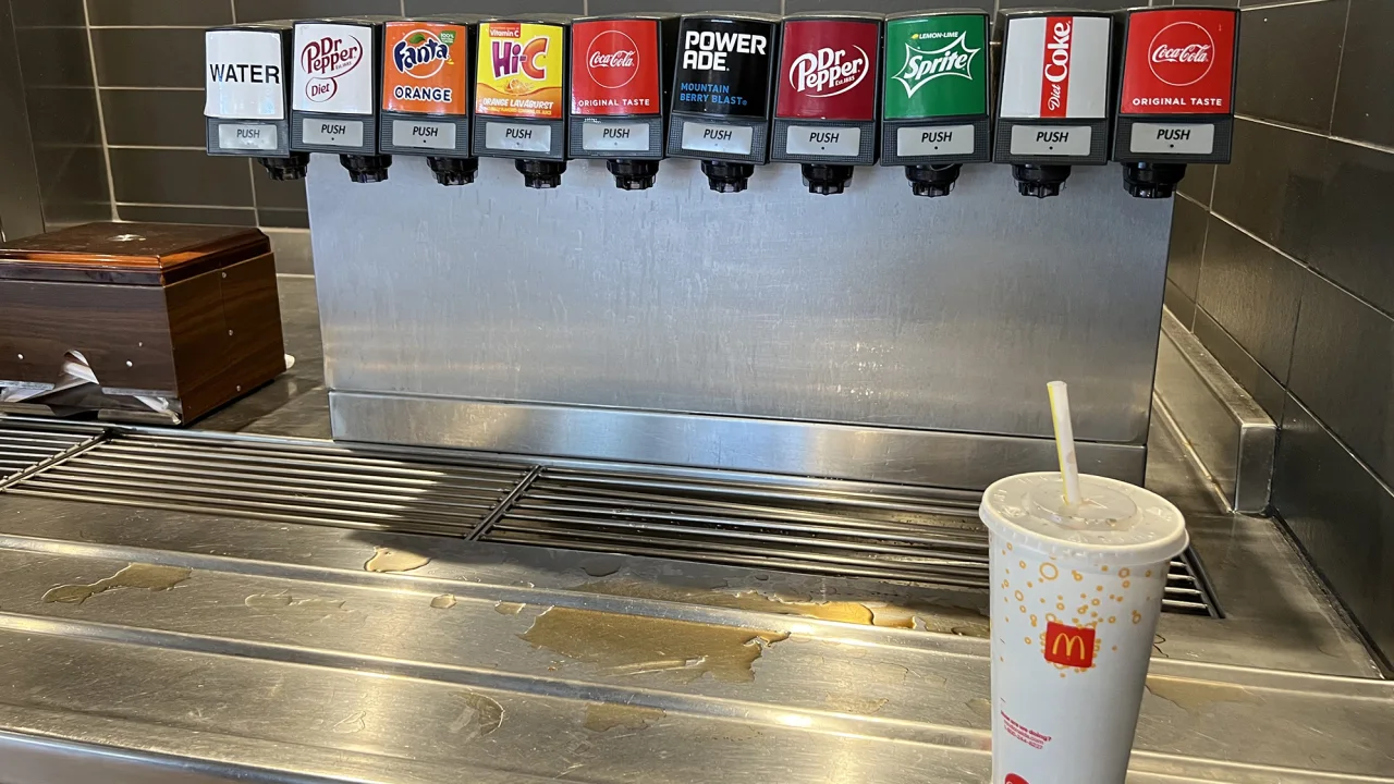 McDonald’s is getting rid of self-serve soda machines