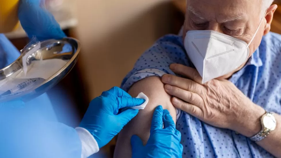 Care homes and housebound get booster shots in England