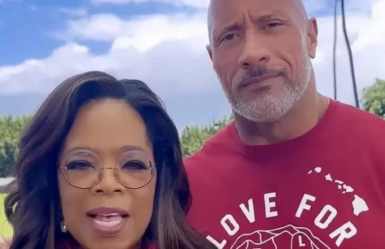 Oprah and The Rock pledge direct payments to victims in Maui