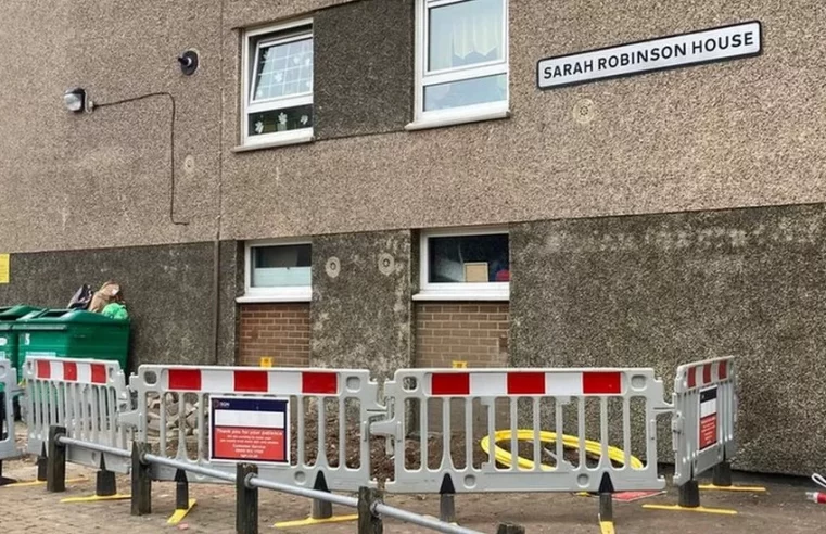 Portsmouth gas leak Residents wait to return home