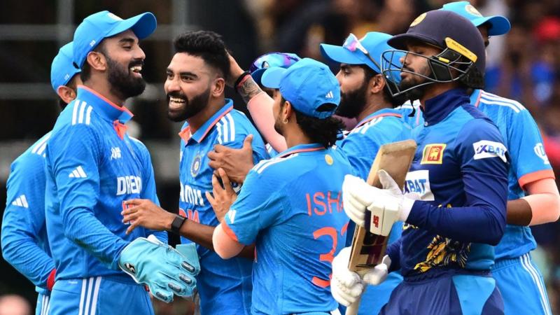 India bowl out Sri Lanka for 50 on way to winning Asia Cup final