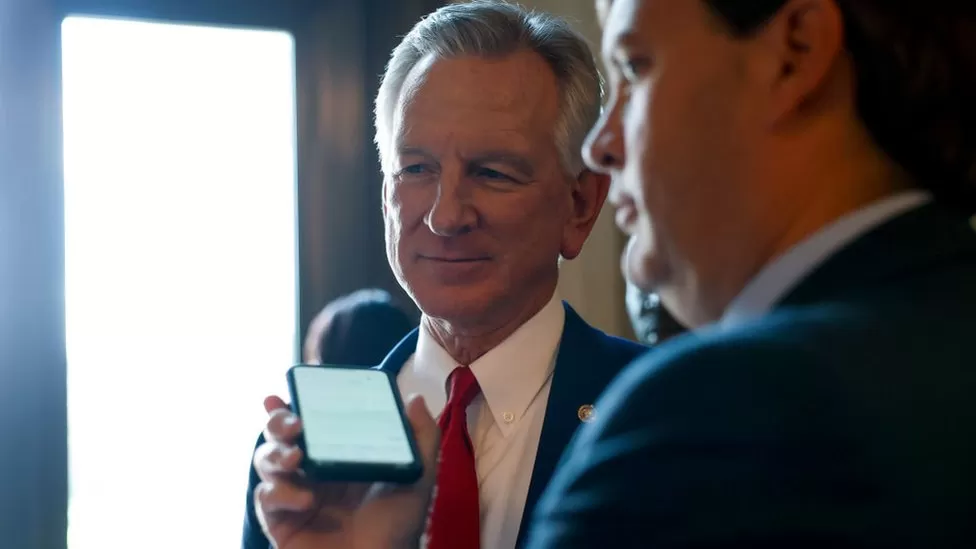 US Senate manoeuvres around Tuberville’s abortion objections