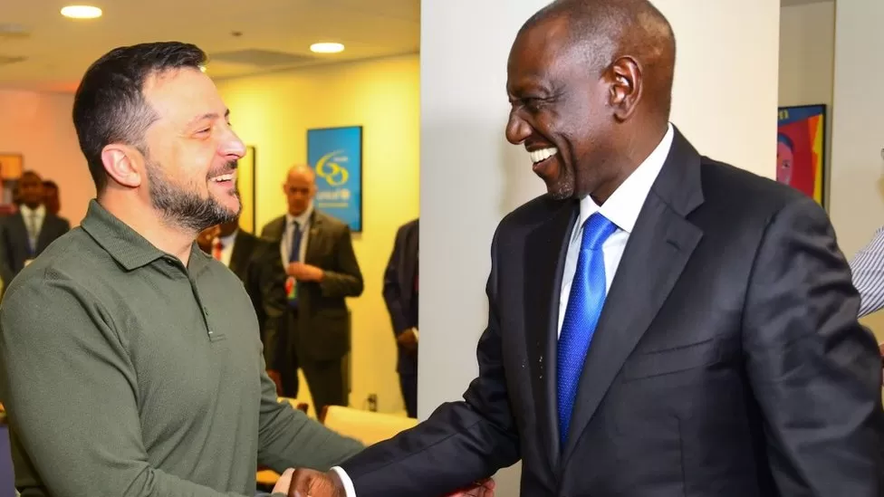 Ukraine and Kenya plan ‘grain hub’ for East Africa