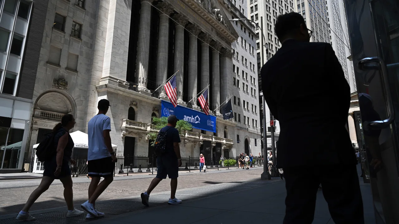 Wall Street’s mood is improving but it’s far from upbeat