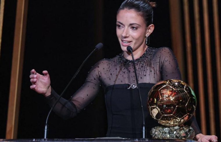 Spain Barcelona midfielder Aitana Bonmati wins award for first time