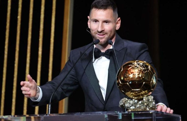 Lionel Messi wins eighth award beating Erling Haaland to trophy