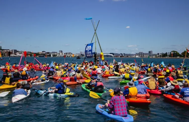 Climate protest more than 100 arrested at world’s largest coal port