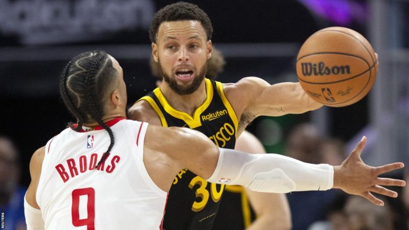 Golden State Warriors beat Houston Rockets to end losing streak