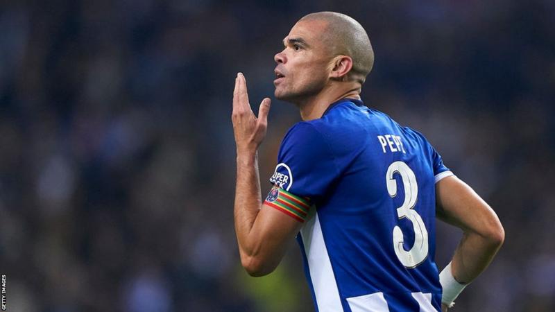 Portugal defender Pepe became the oldest goalscorer