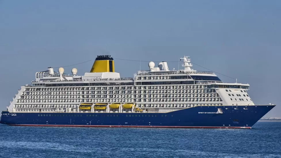 Saga cruise ship Spirit of Discovery in UK after Bay of Biscay storm