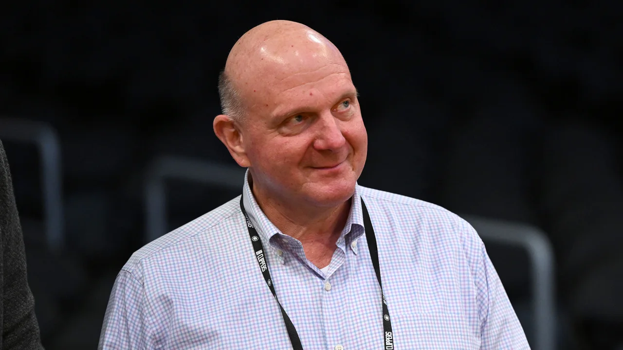 Steve Ballmer is the 5th-richest person in the world