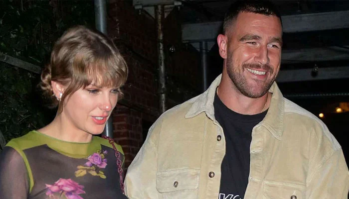 Travis Kelce tells about his romantic tale with Taylor Swift.