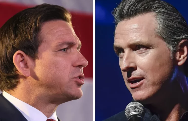 Newsom debate two powerhouse US governors will fight it out.