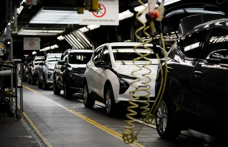 General Motors to cut 1,300 workers across two factories.