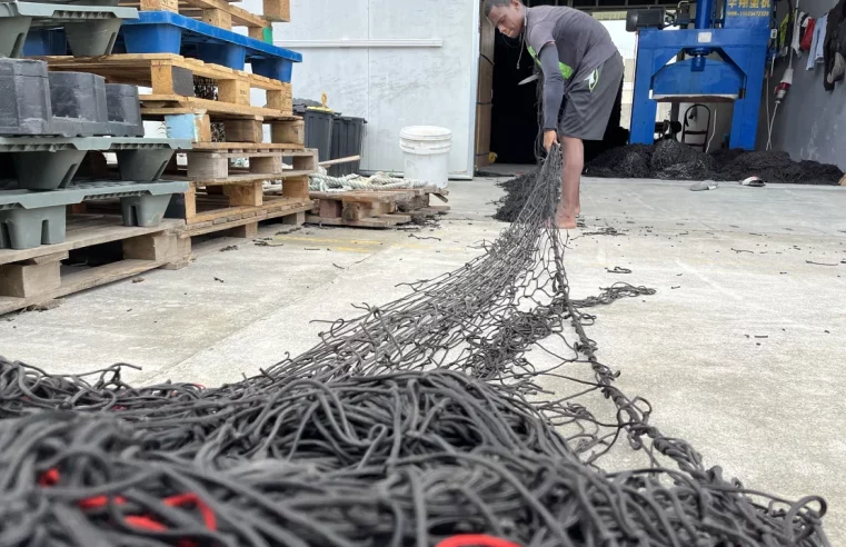 How old fishing nets could be part of the climate crisis solution.