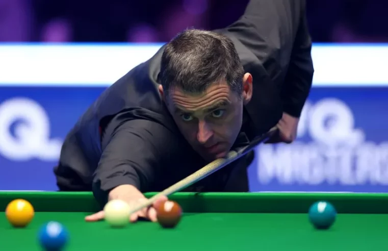 Ronnie O’Sullivan calls Masters venue Alexandra Palace disgusting